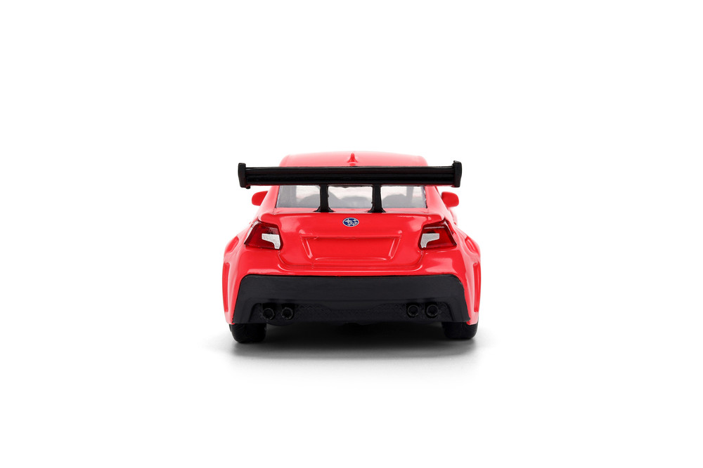 2016 Subaru WRX STI w/Knuckles Theme, Sonic the Hedgehog - Jada Toys 37024 - 1/32 Scale Diecast Model Toy Car