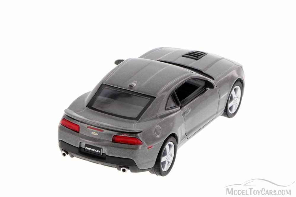 2014 Chevrolet Camaro, Silver - Kinsmart 5383D - 1/38 Scale Diecast Car (Brand New, but NOT IN BOX)