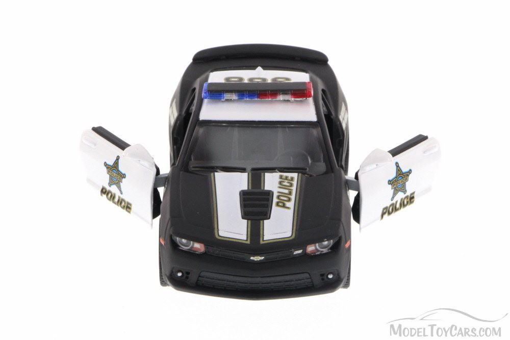 2014 Chevy Camaro Police, Black - Kinsmart 5383DP - 1/38 Diecast Car (Brand New, but NOT IN BOX)