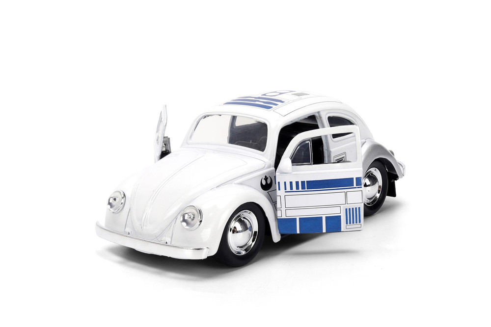 1959 Volkswagen Beetle R2-D2, Star Wars - Jada Toys 36982 - 1/32 Scale Diecast Model Toy Car