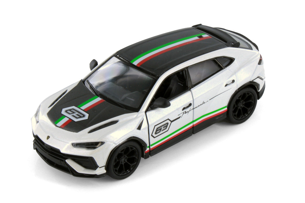 Lamborghini Urus Performante 2-Pack, White - Kinsmart - 1/40 Scale Diecast Model Toy Car