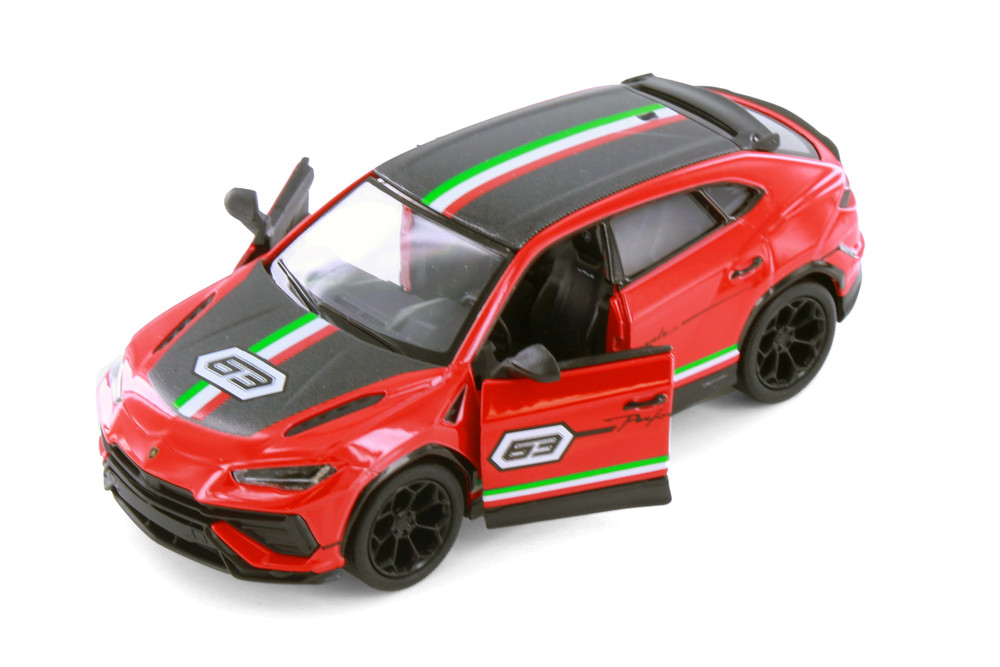 Lamborghini Urus Performante 2-Pack, Red - Kinsmart - 1/40 Scale Diecast Model Toy Car