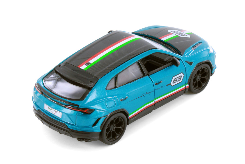 Lamborghini Urus Performante 2-Pack, Blue - Kinsmart - 1/40 Scale Diecast Model Toy Car