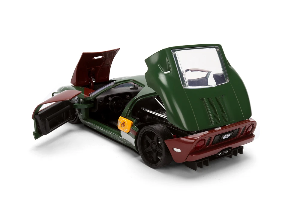 Star Wars 4-Pack Car & Figure - Jada Toys 36477-36478-36909-36912 - 1/24 Scale Diecast Model Toy Cars