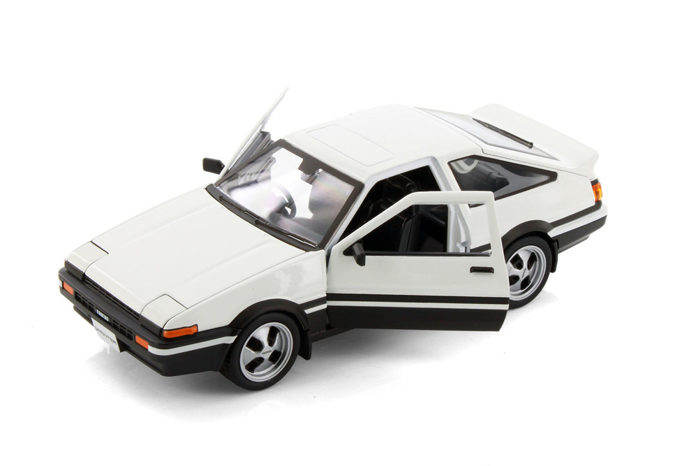 Toyota Sprinter Trueno AE86, White - Showcasts 37916 - 1/24 Scale