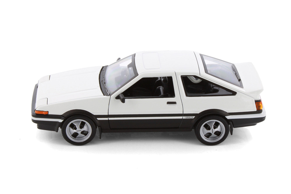 Toyota Sprinter Trueno AE86, White - Showcasts 37916 - 1/24 Scale Diecast Model Toy Car