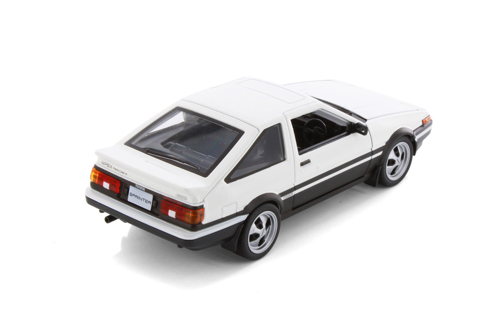 Toyota Sprinter Trueno AE86, White - Showcasts 37916 - 1/24 Scale