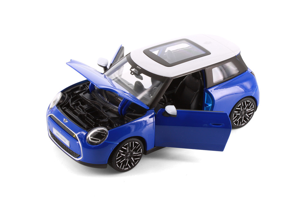 2024 Mini Cooper SE (J01), Blue - Showcasts 32926D - 1/24 Scale
