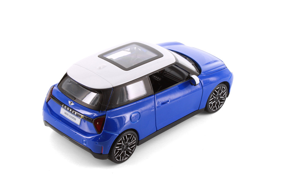 2024 Mini Cooper SE (J01), Blue - Showcasts 32926D - 1/24 Scale