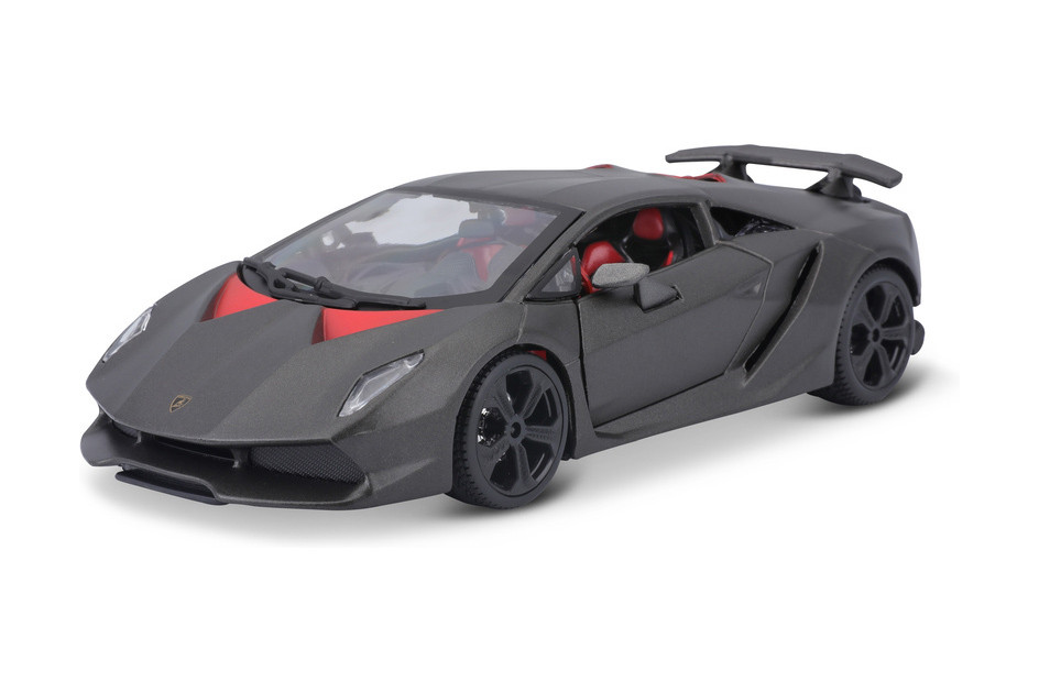 Lamborghini Sesto Elemento, Gray - Bburago 18-21061GY - 1/24 Scale Diecast Model Toy Car
