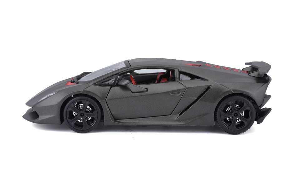 Lamborghini Sesto Elemento, Gray - Bburago 18-21061GY - 1/24 Scale Diecast Model Toy Car
