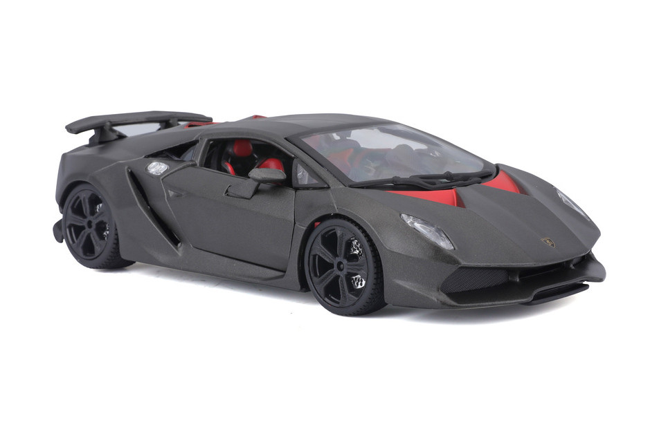 Lamborghini Sesto Elemento, Gray - Bburago 18-21061GY - 1/24 Scale Diecast Model Toy Car