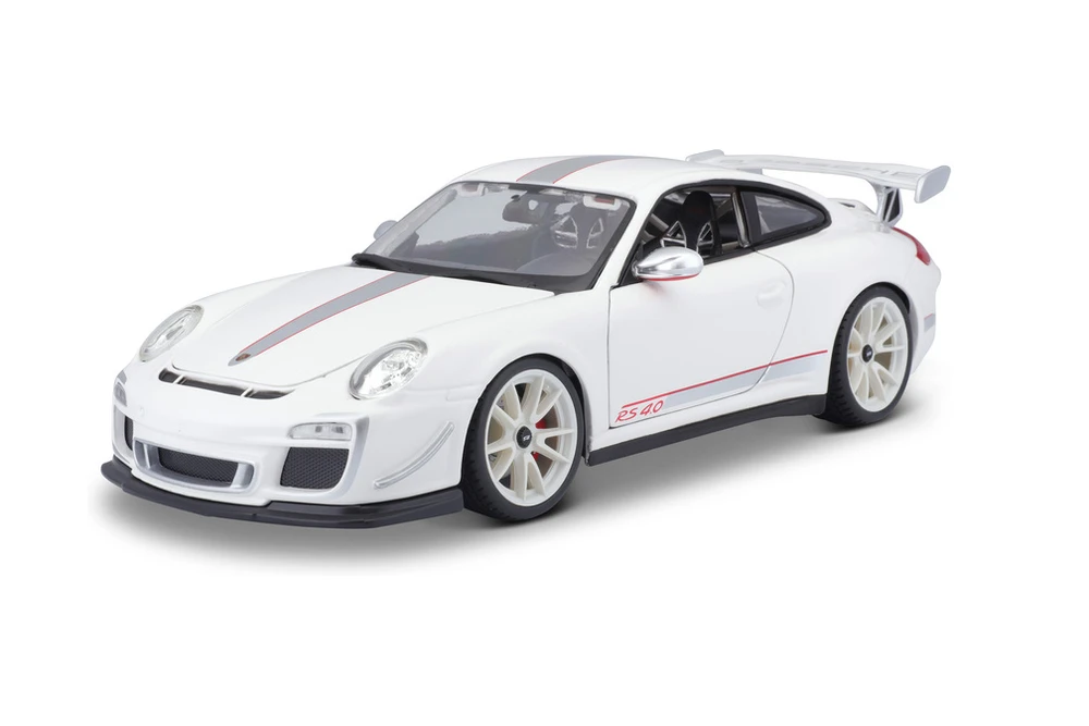 Porsche 911 GT3 RS 4.0 Hard Top, White - Bburago 18-11036W - 1/18