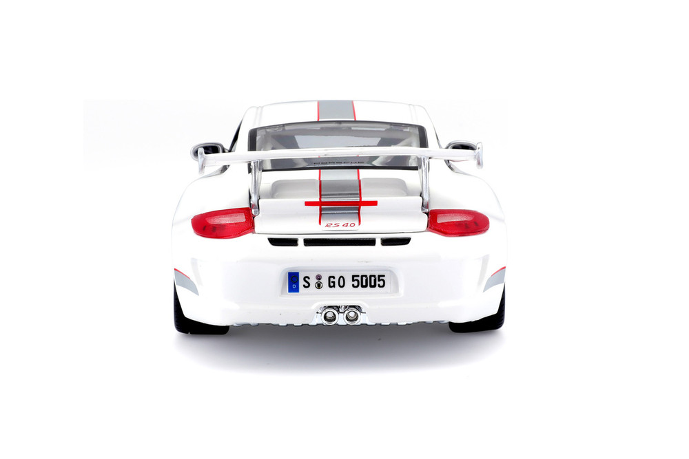 Porsche 911 GT3 RS 4.0 Hard Top, White - Bburago 18-11036W - 1/18 Scale Diecast Model Toy Car