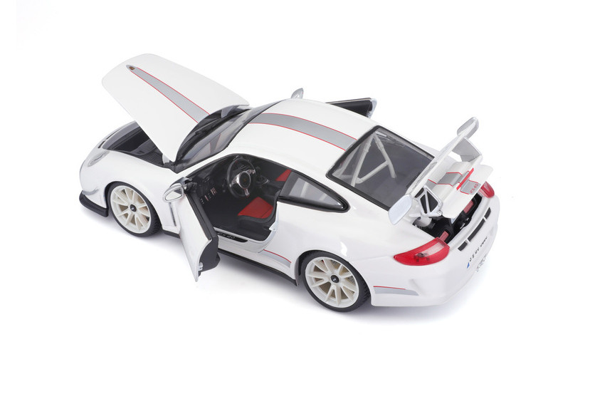 Porsche 911 GT3 RS 4.0 Hard Top, White - Bburago 18-11036W - 1/18