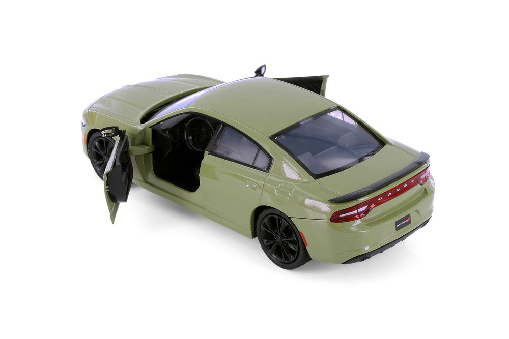 Box of 4 2023 Dodge Charger SXT Hardtop, ASSTD - Showcasts 77387DA - 1/24 Scale Diecast Model Toy Cars