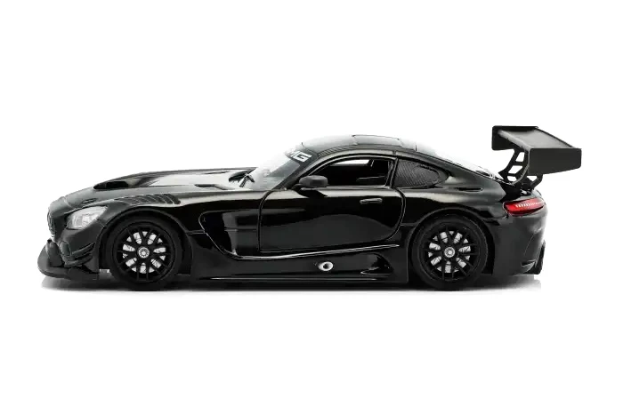 Mercedes-Benz AMG GT3, Black - Showcasts 77386BK - 1/24 Scale Diecast Model Toy Car
