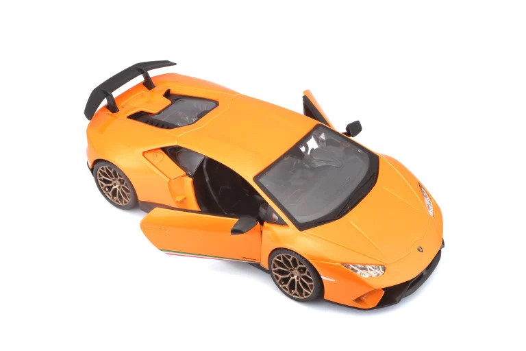 Lamborghini Huracan Performante, Orange - Bburago 18-21092OR - 1/24 Scale Diecast Model Toy Car