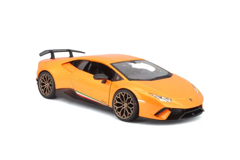 Lamborghini Huracan Performante, Orange - Bburago 18-21092OR - 1/24 Scale Diecast Model Toy Car