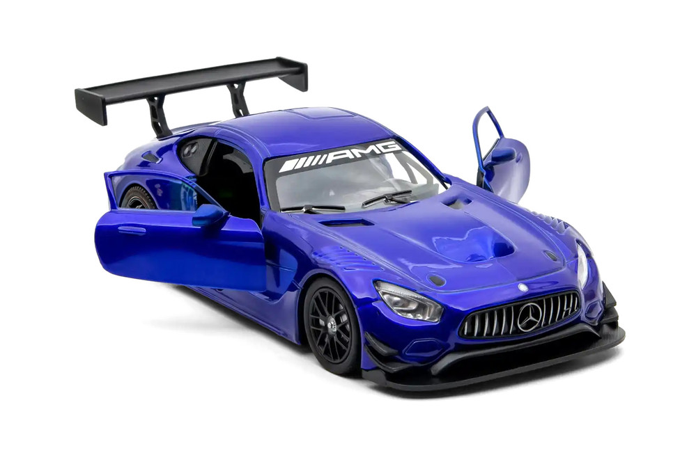 Mercedes-Benz AMG GT3, Blue - Showcasts 77386BU - 1/24 Scale Diecast Model Toy Car