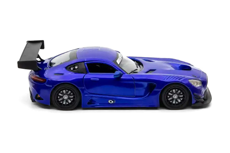 Mercedes-Benz AMG GT3, Blue - Showcasts 77386BU - 1/24 Scale Diecast Model Toy Car