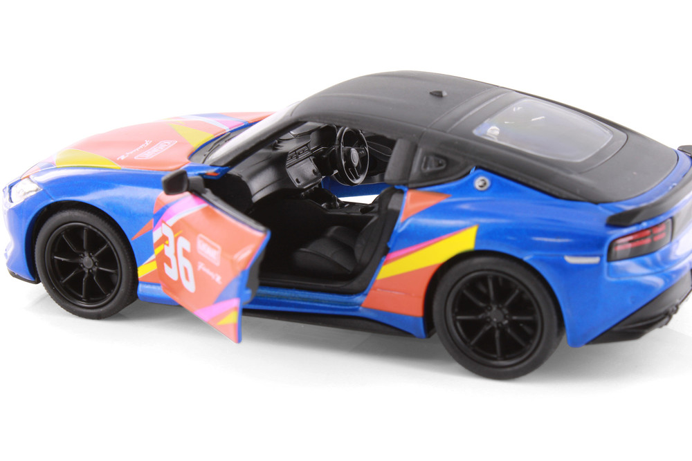 Nissan Fairlady Z Customized Livery Edition 4-Pack, ASSTD - Kinsmart 5443DF - 1/36 Scale Diecast Model Toy Cars