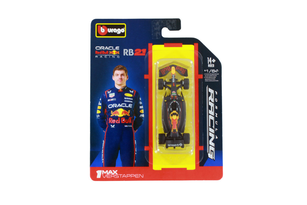2025 Oracle Red Bull Racing RB21, #1 Max Verstappen - Bburago 18