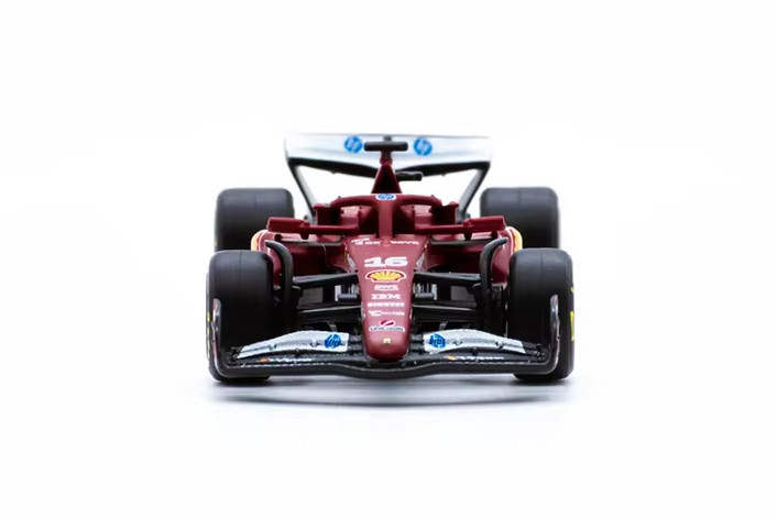 2025 Ferrari SF25 Formula One F1, #16 Charles Leclerc - Bburago 18-56801/16 - 1/64 Scale Diecast Model Toy Car