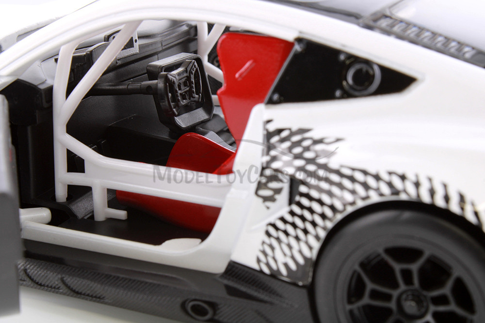 Box of 4 2024 Ford Mustang GT3, ASSTD - Showcasts® 661293D - 1/24