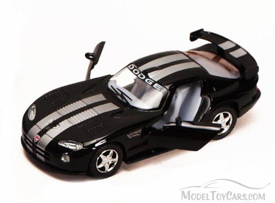 Dodge Viper GTS-R, Black - Kinsmart 5039D - 1/36 scale Diecast Car (Brand New, but NOT IN BOX)