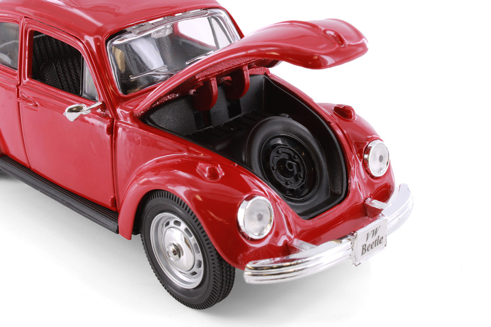 1973 Volkswagen Beetle Hardtop, Red - Showcasts 38926R - 1/24