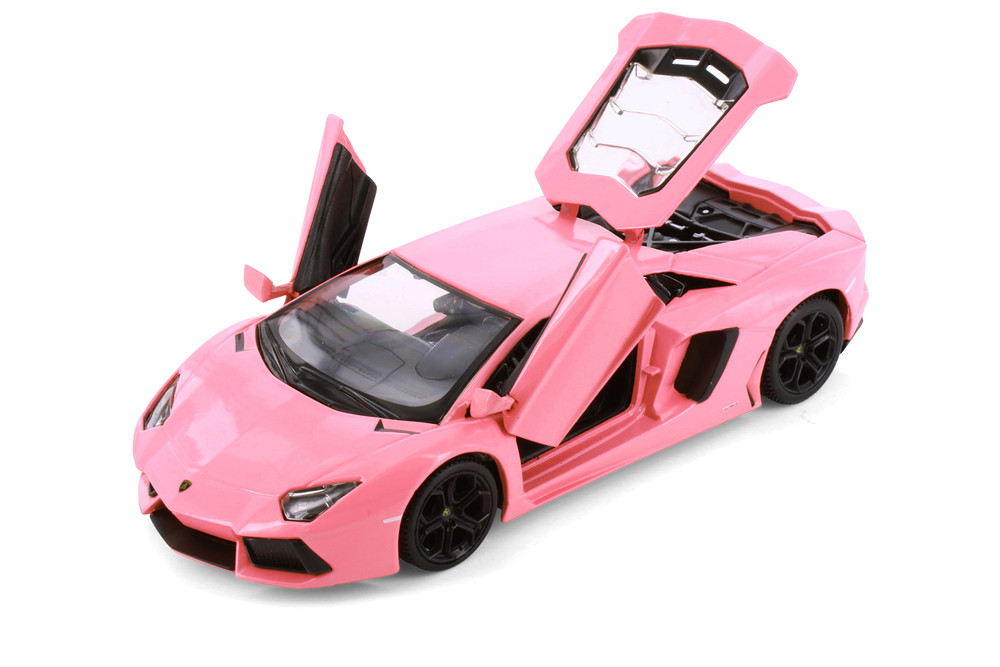 Lamborghini Aventador Coupe, Pink - Showcasts 38210PK - 1/24 Scale