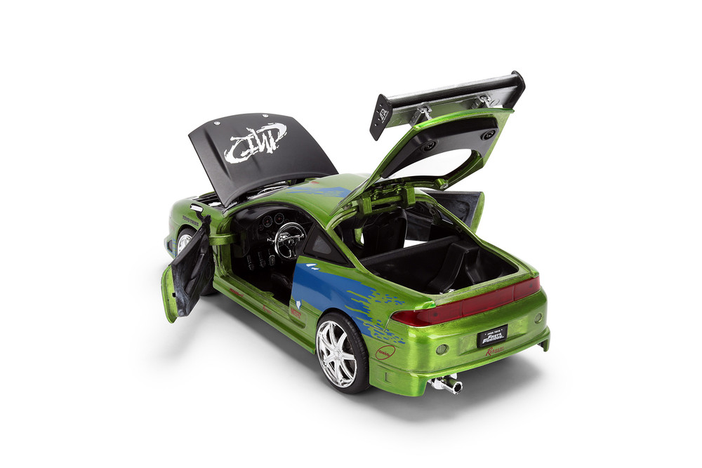 ワイルドスピード JADA 1/24 エクリプス Fast & Furious Brian's Mitsubishi Eclipse, Fast & Furious Remix - 25th