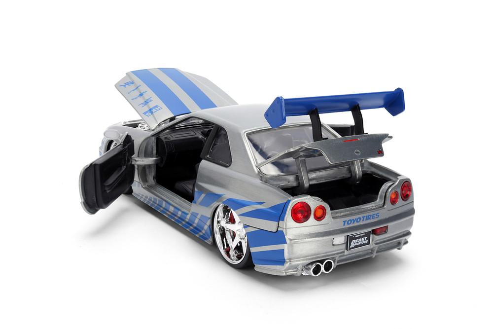 未開封】Jada Toys 1/24 スカイライン R34 GT－R ハローキティ Nissan