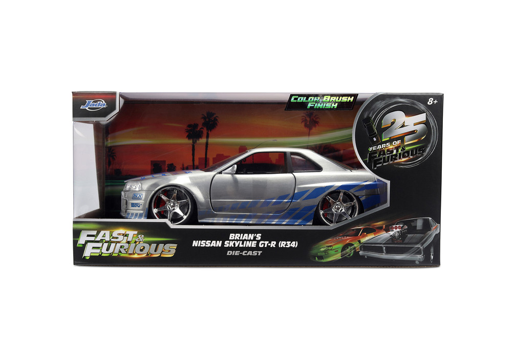 Brian's Nissan Skyline GT-R (R34), Fast & Furious Remix - 25th