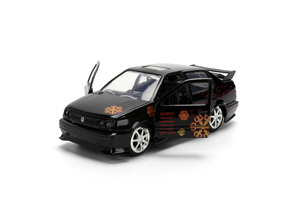 1995 Volkswagen Jetta, Fast & Furious Remix - 25th Anniversary - Jada Toys 35628 - 1/32 Scale Diecast Model Toy Car