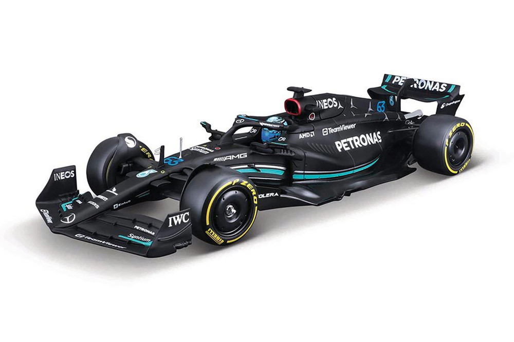 Box of 6 Formula One F1 Assorted Racing Cars w/Driver - Bburago 18 ...