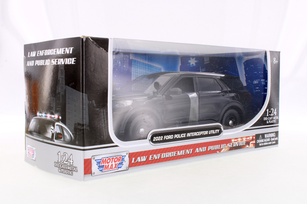2022 Ford Police Interceptor Utility Vehicle (Black) - Motor Max - R ...