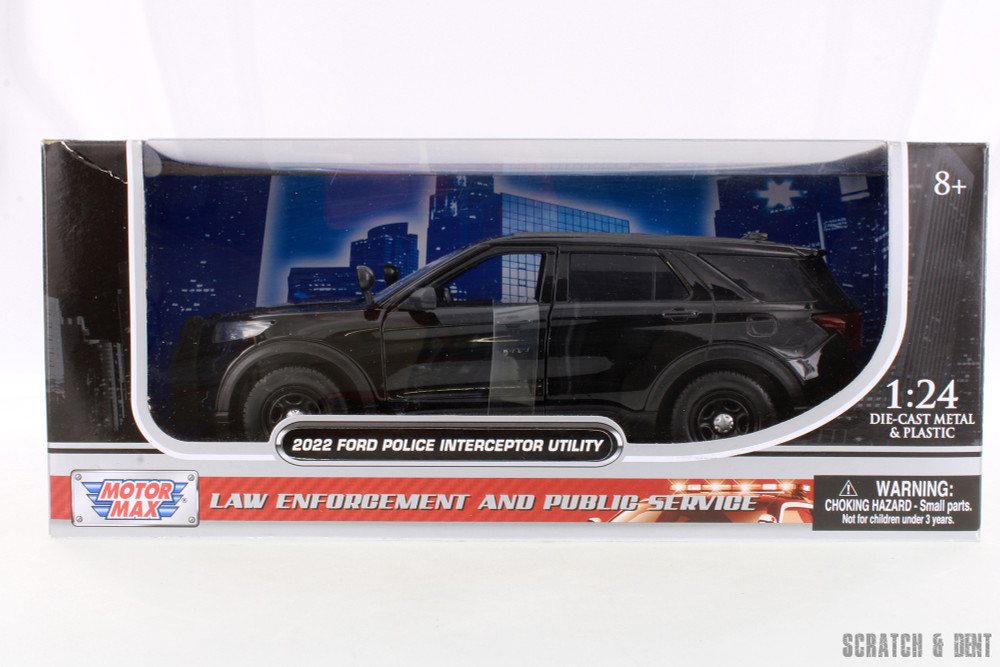 2022 Ford Police Interceptor Utility Vehicle (Black) - Motor Max - R ...