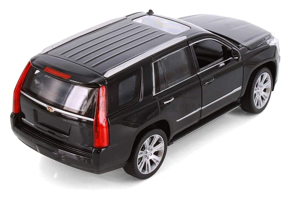 Box of 4 2017 Cadillac Escalade SUV, ASSTD - Showcasts 24084/4D - 1/24 Scale Diecast Model Toy Cars
