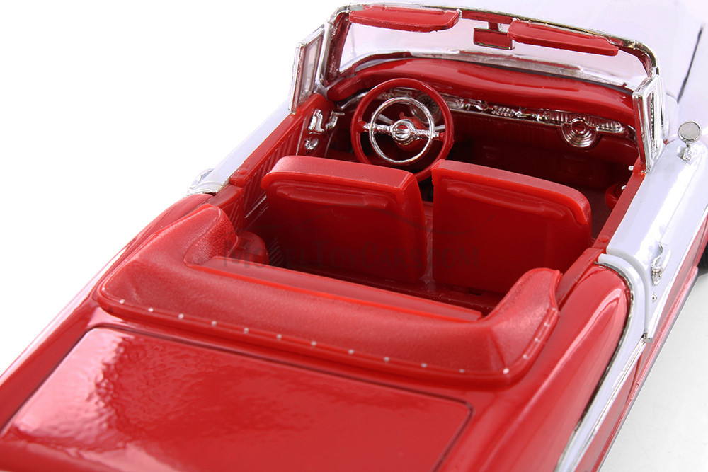Box of 4 1955 Oldsmobile Super 88 Convertible, ASSTD - Showcasts® 22432/4D - 1/24 Scale Diecast Model Toy Cars