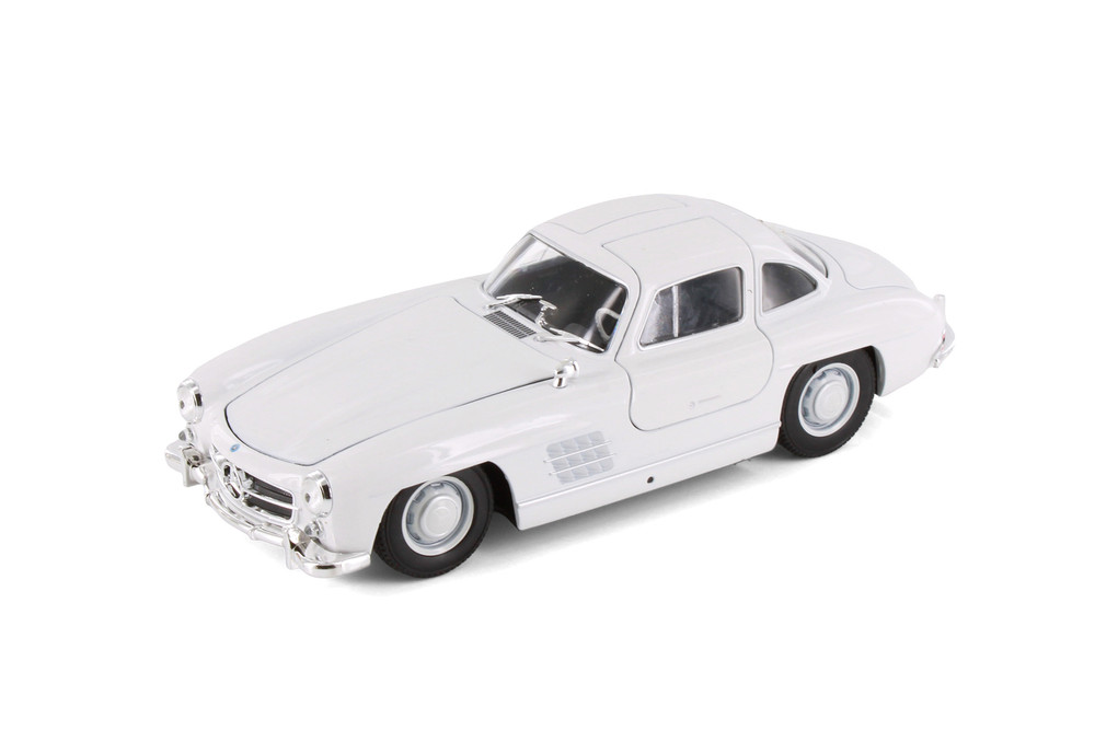 Box of 4 Mercedes-Benz 300SL Hardtop, ASSTD - Showcasts 24064/4D - 1/24 Scale Diecast Model Toy Cars