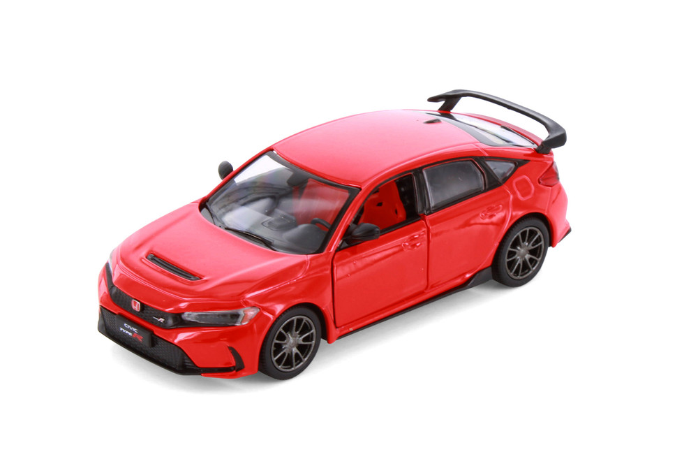 2024 Honda Civic Type R, Red - Kinsmart 5472D - 1/36 Scale Diecast Model Toy Car