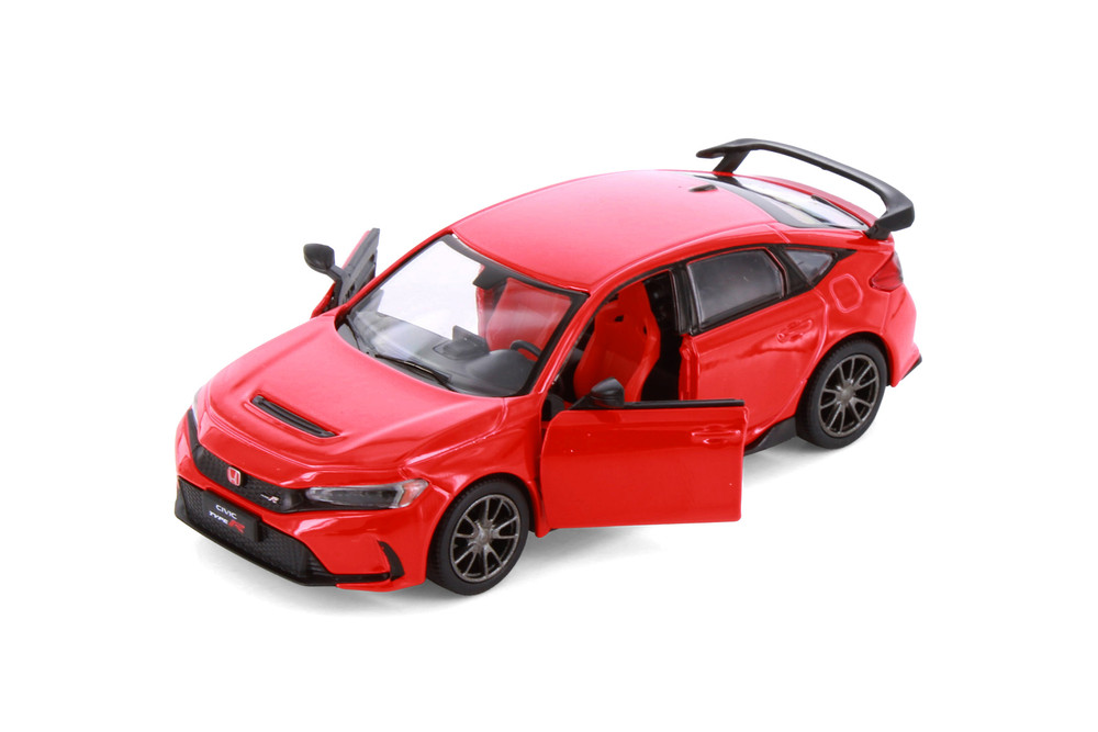 2024 Honda Civic Type R, Red - Kinsmart 5472D - 1/36 Scale Diecast Model Toy Car