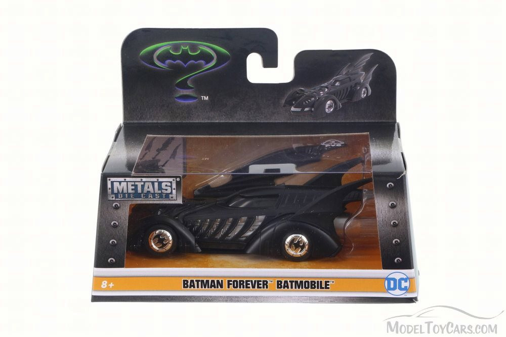 1995 Batman Forever Batmobile, Black - Jada 98717 - 1/32 Scale
