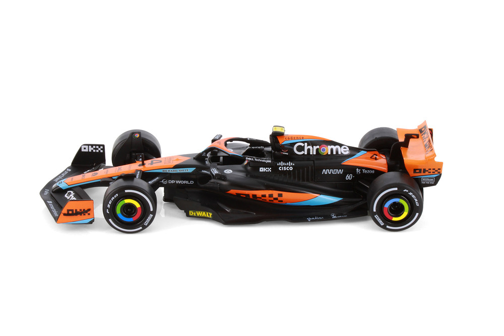 2023 McLaren MCL60 F1 "British GP" 2-Pack, #81 Piastri & #4 Norris - Showcasts 68287D - 1/24 Scale Diecast Model Toy Car