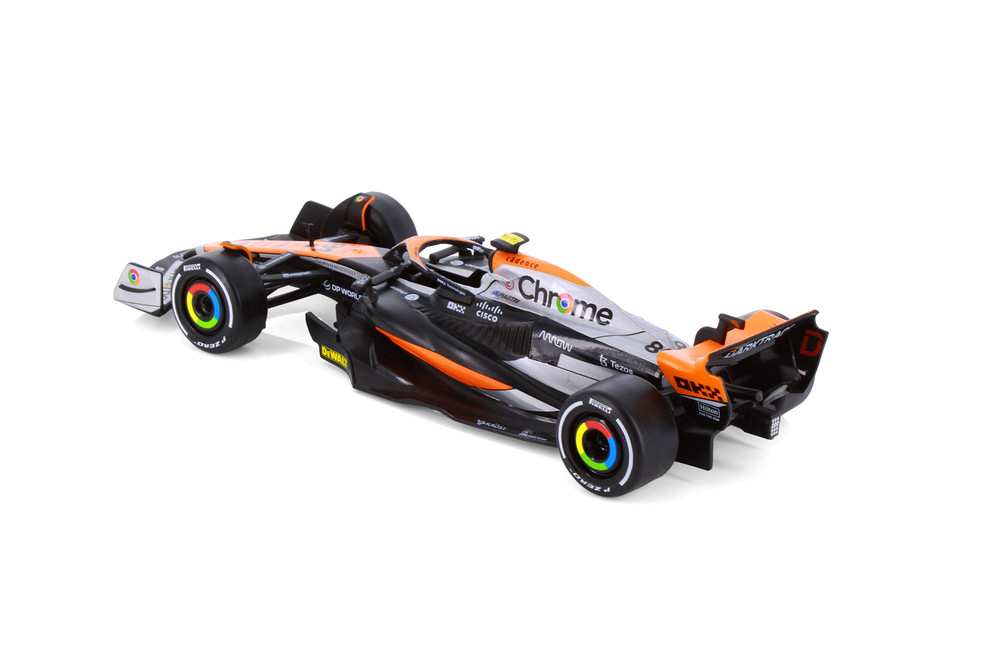 2023 McLaren MCL60 F1 "British GP", #81 Oscar Piastri - Showcasts 68211D - 1/24 Scale Diecast Model Toy Car