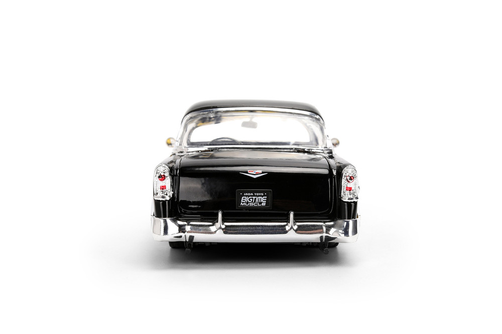 1956 Chevy Bel Air, Yellow/Black - Jada Toys 36648 - 1/24 Scale