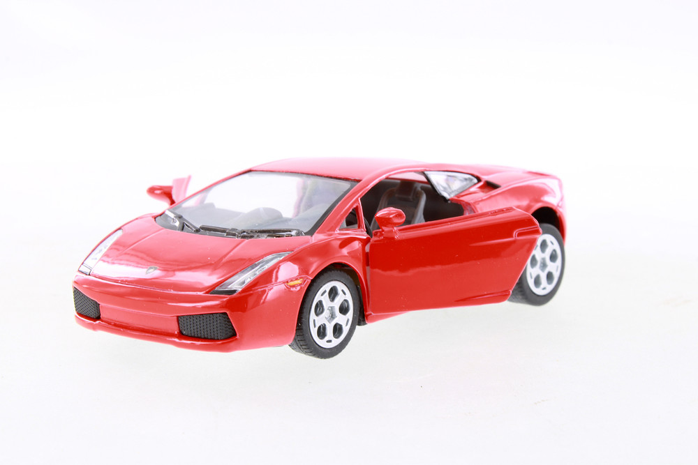 2015 Ford Mustang GT/Lambo Gallardo 2-Pack, Red - R-23703 - 1/38 Scale Diecast Model Toy Car
