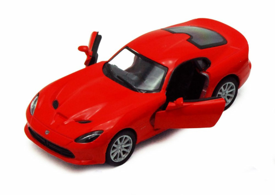 2013 Dodge SRT Viper GTS, Red - Kinsmart 5363D - 1/36 scale Diecast Car (Brand New, but NOT IN BOX)